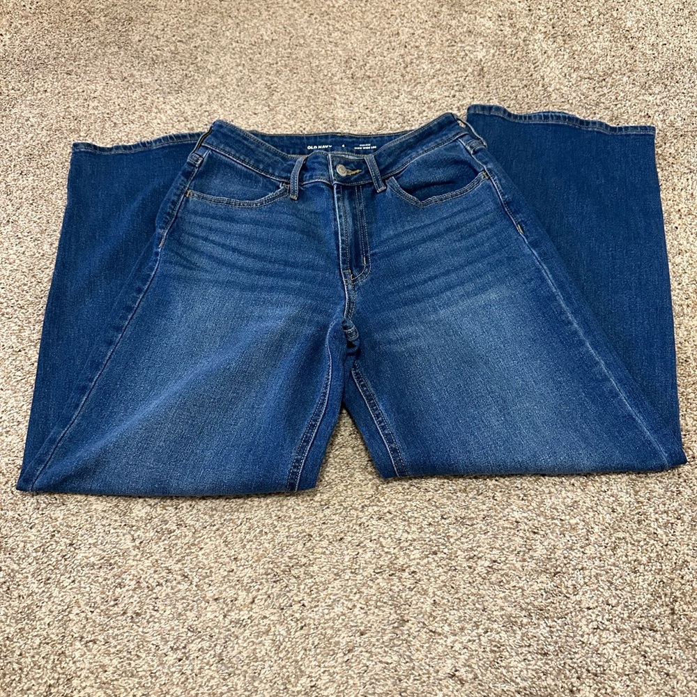 Old Navy High-Waisted Wow Wide-Leg Jeans